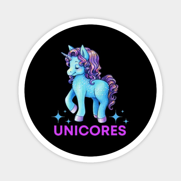 unicorse is beauty Magnet by Geometc Style